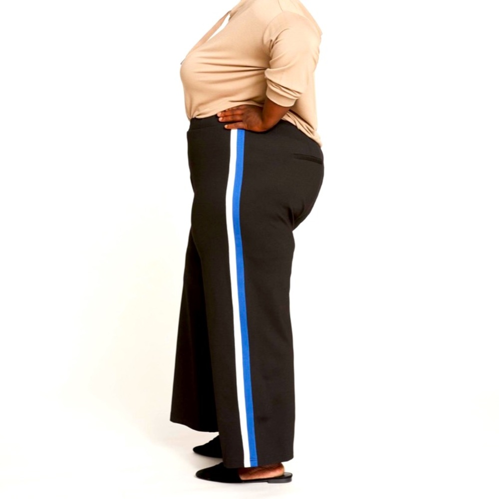 Stephanie Wide Leg Stripe Pants from Universal Standard. NWT